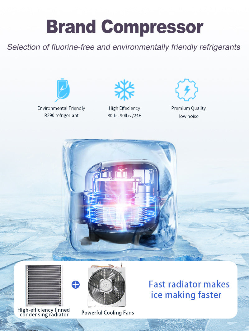 GSEICE SY200 Ice Maker Machine