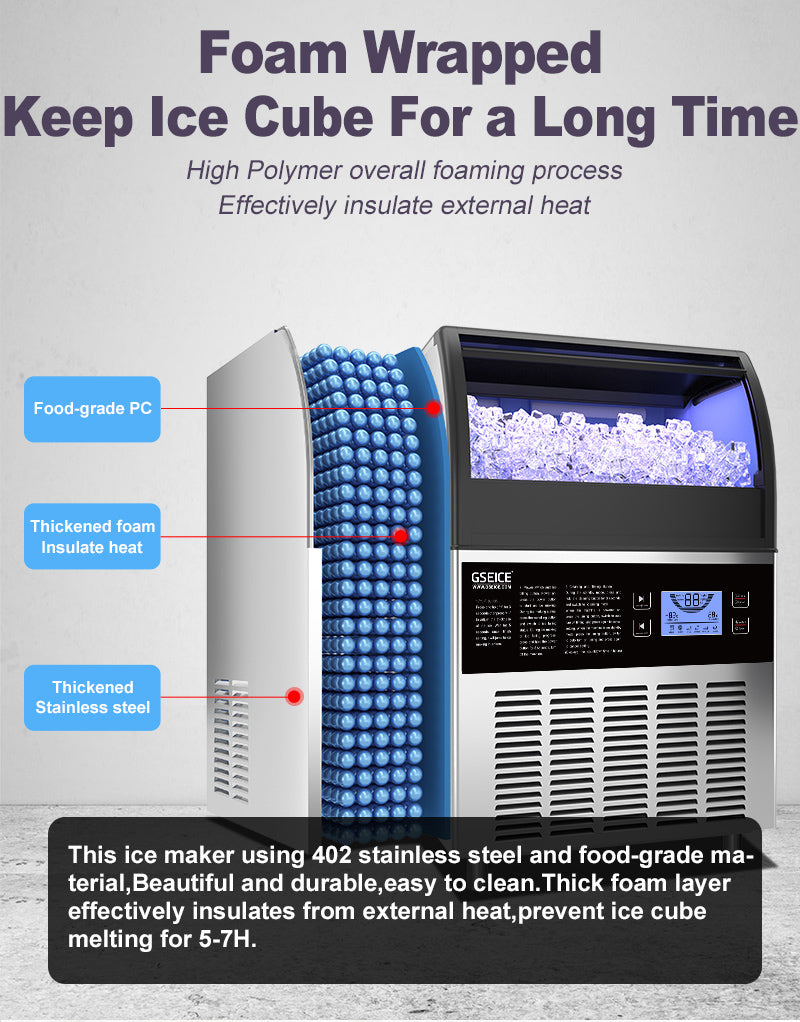 GSEICE SY200 Ice Maker Machine