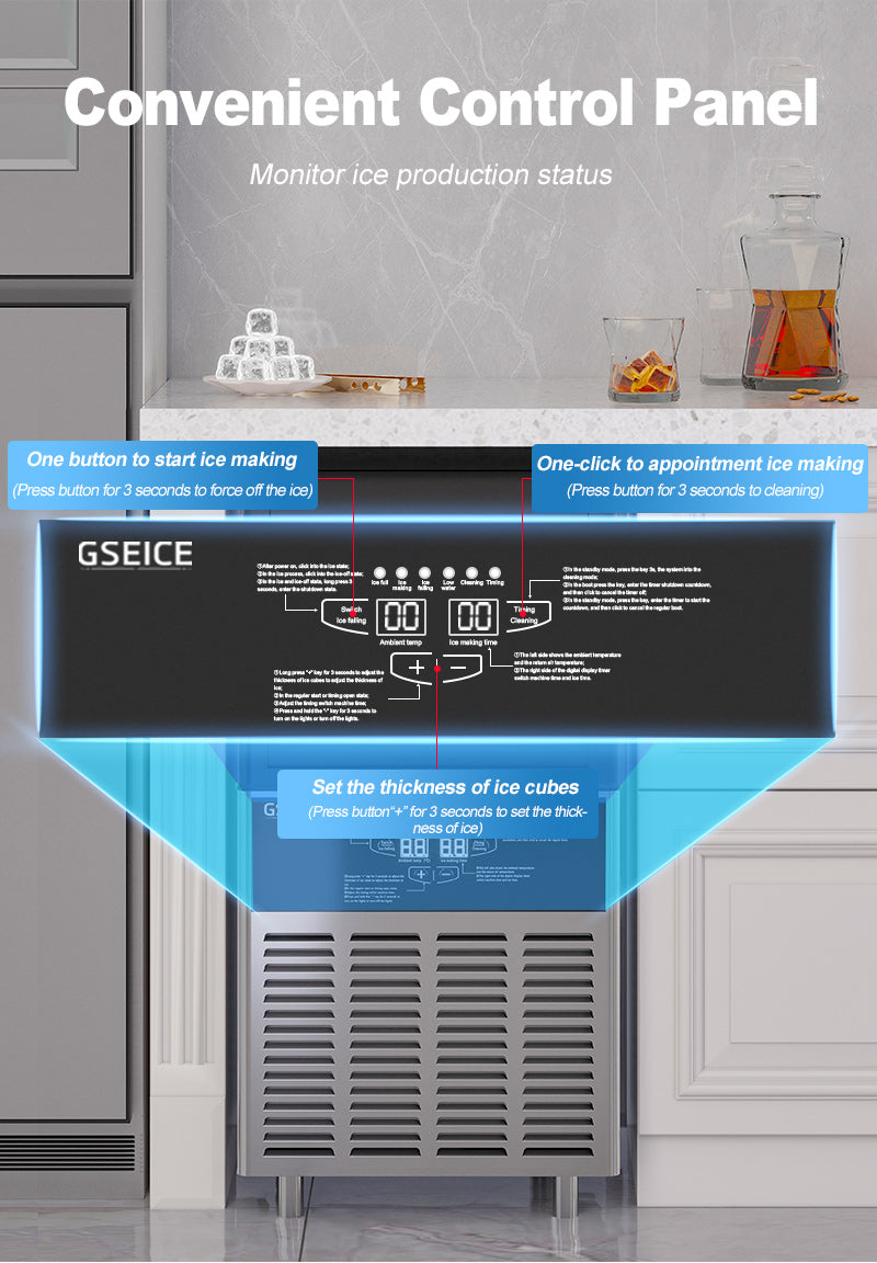 GSEICE SY300 Ice Maker Machine