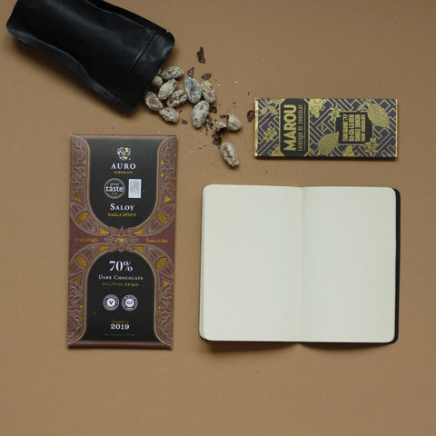 Last minute gift in the form of a tasting with a notebook