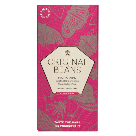 originalabeans peru porcelana 75 dark chocolate