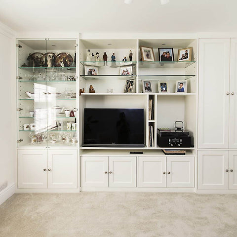 cabinetry media wall