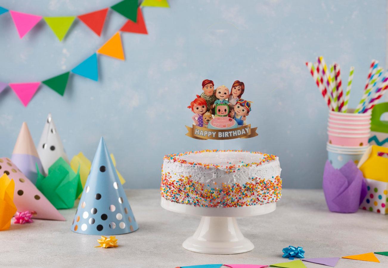 Kids Special CocoMelon Theme Designer Cake - Avon Bakers