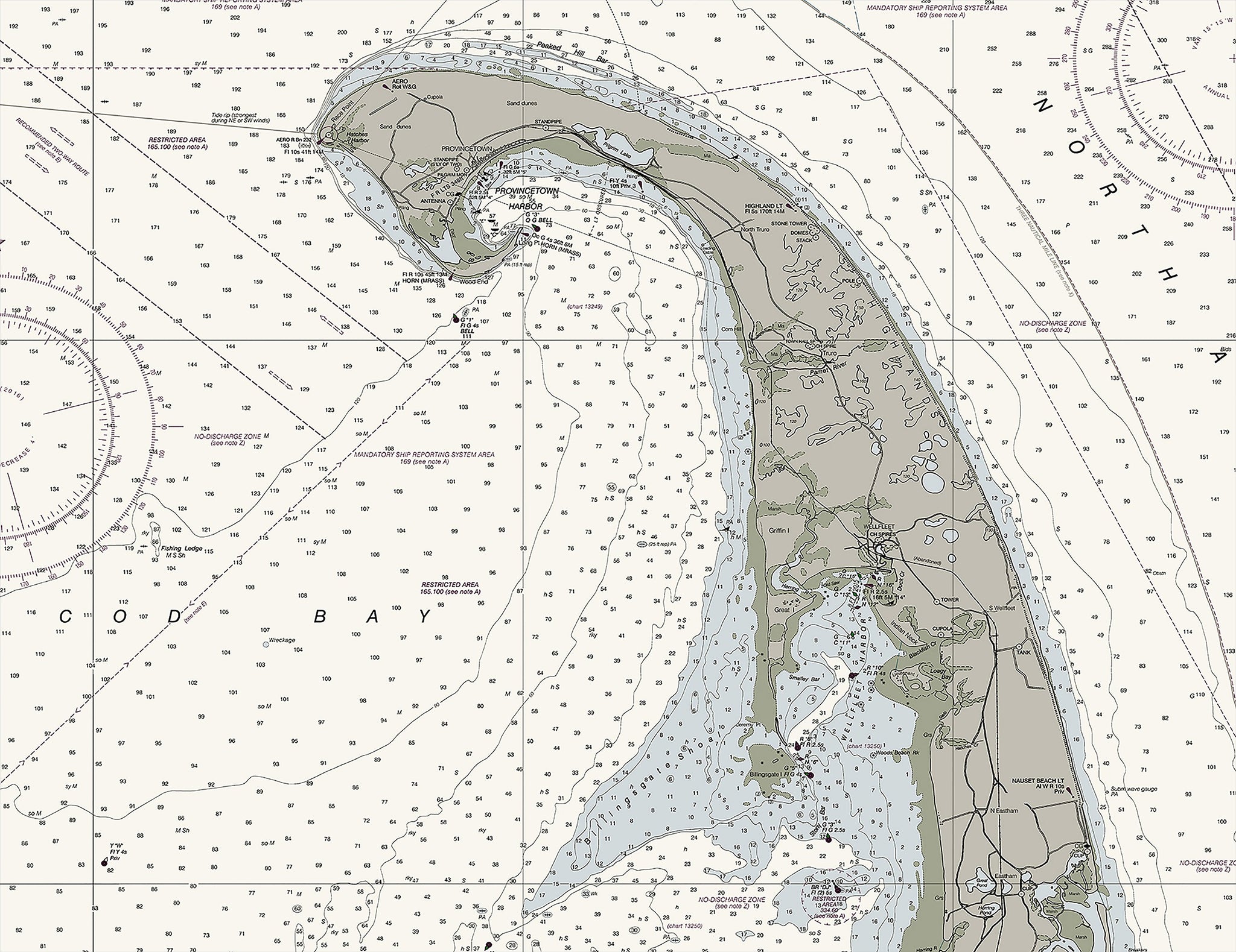 Cape Cod Bay Nautical Chart Cape Cod Bay Nautical Chart – The Nautical Chart Company