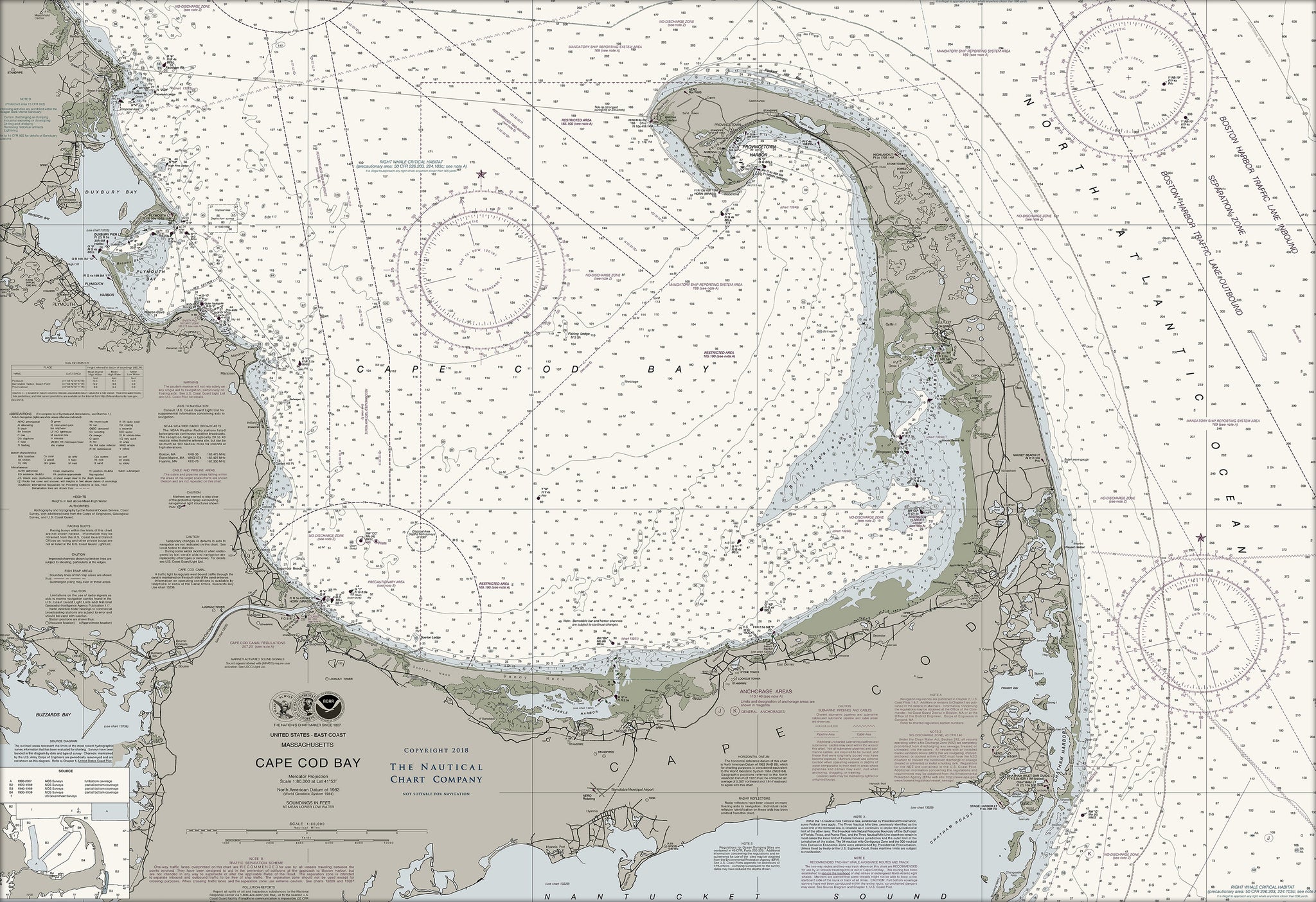 Cape Cod Bay Nautical Chart Cape Cod Bay Nautical Chart – The Nautical Chart Company