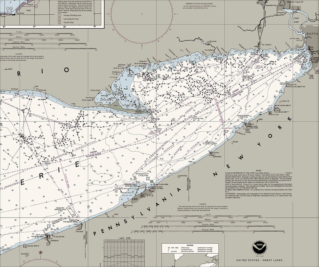 lake-erie-nautical-chart-the-nautical-chart-company