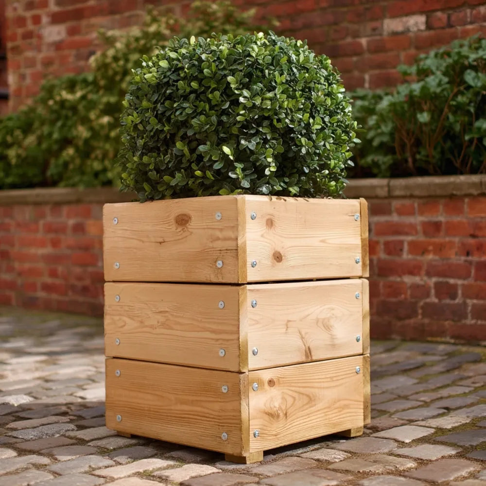 Premium Wood Tree Tub 30cm (L) x 30cm (W) x 45cm (H)