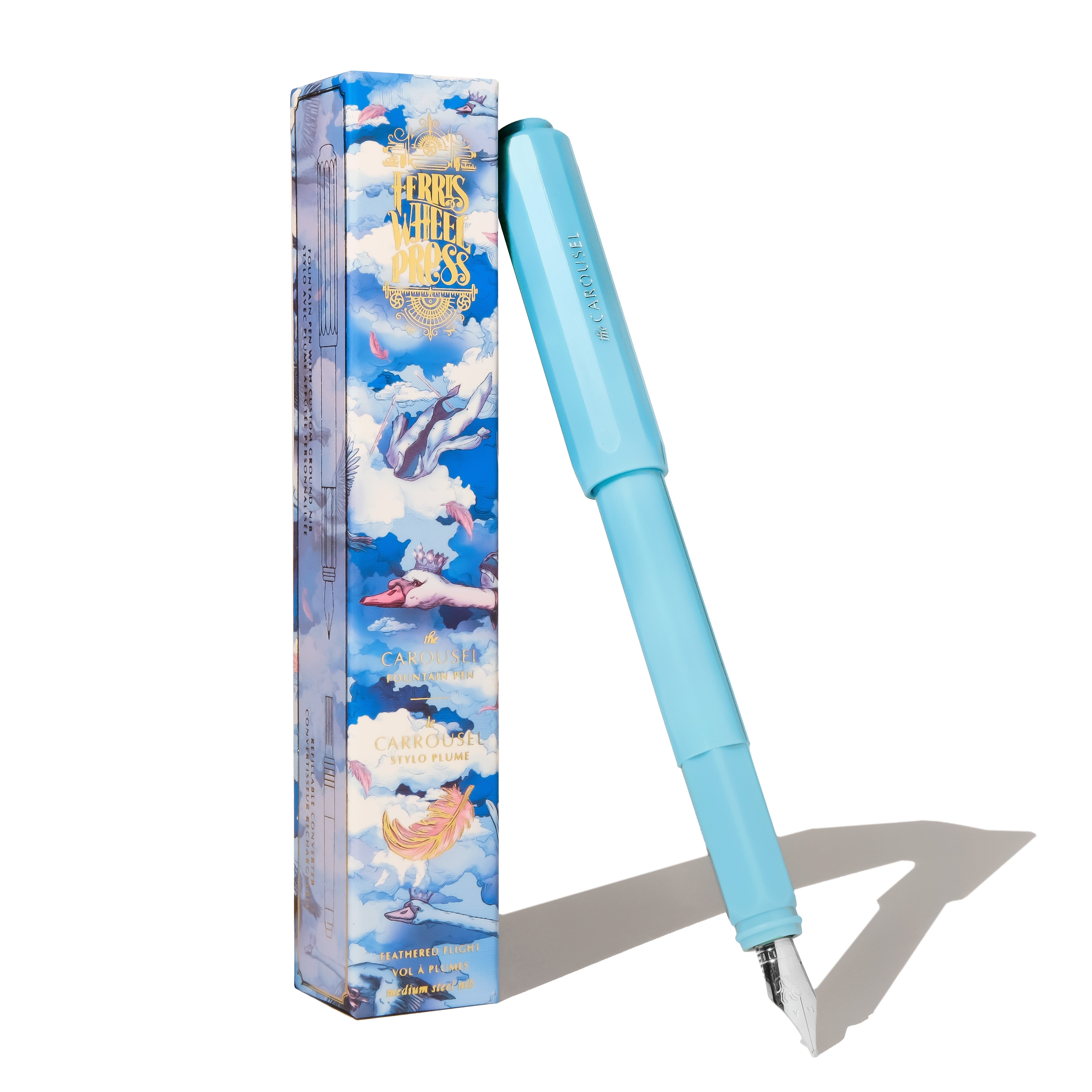 The Carousel Fountain Pen - Feathered Flight - Ferris Wheel Press EU product image