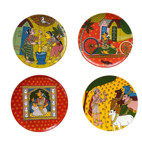 Assiettes Cheriyal pour décoration murale