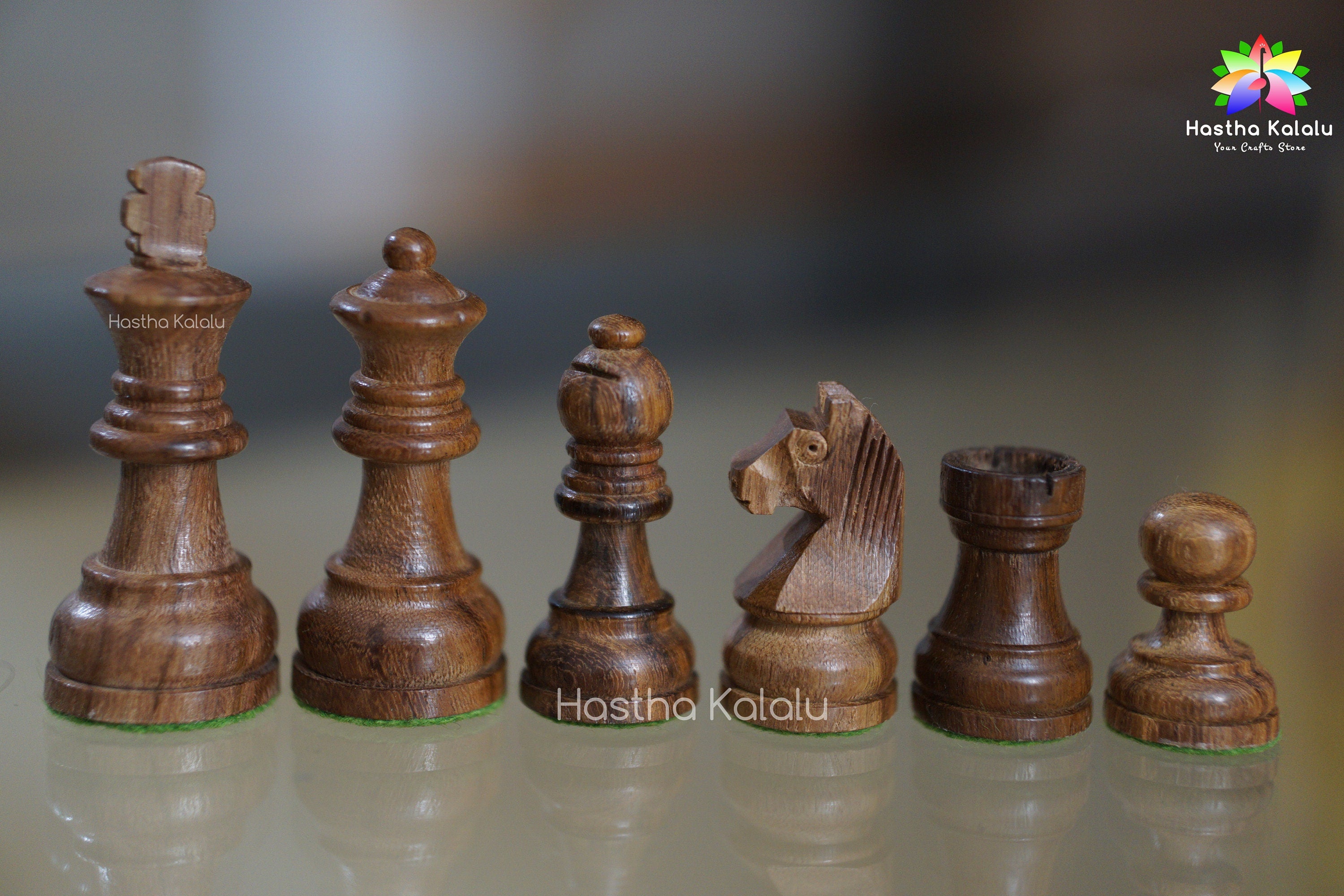 Vintage 70s Master Chess Set Game Cardinal #23 Tournament Size Staunton  weighted