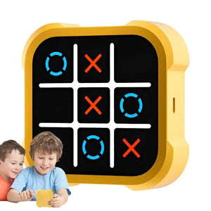 Portable Handheld Puzzle Game Console - Travel-Friendly Brain Teaser for Kids & Friends, Ages 3+, Perfect for Road Trips & Gatherings - Incendio 
