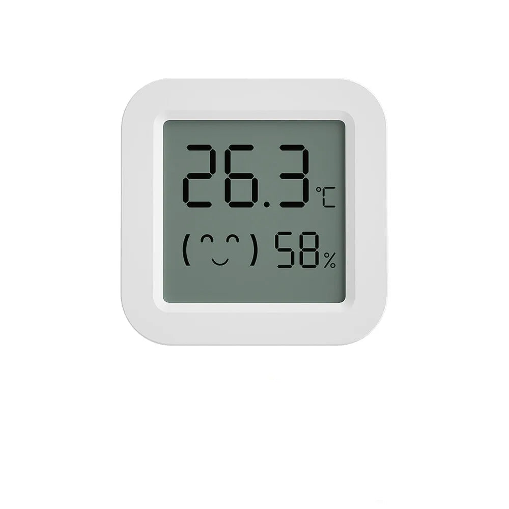 Tuya ZigBee Temperature Humidity Sensor with LCD Screen for Smart Home - Works with Alexa, Google Home, Smart Life App