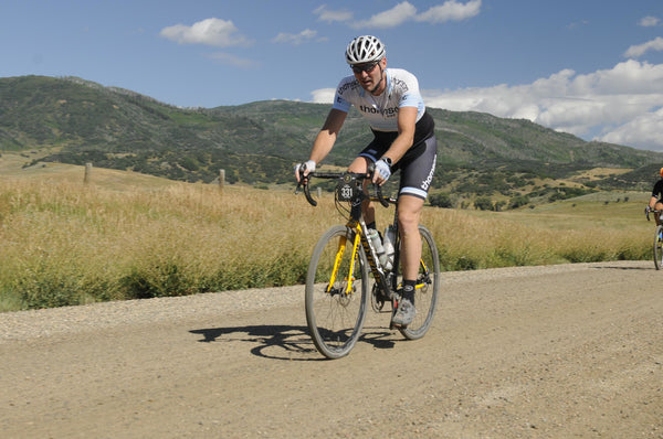 Competing at Steamboat Gravel