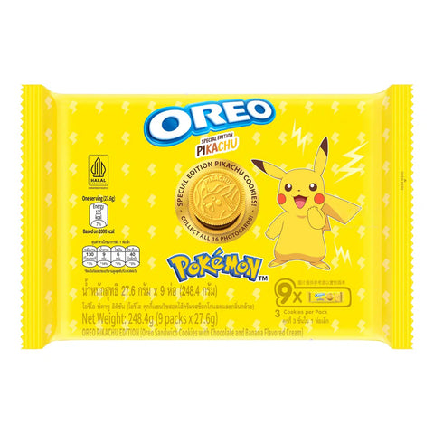 Oreo Pikachu with Special Edition Card Pokemon