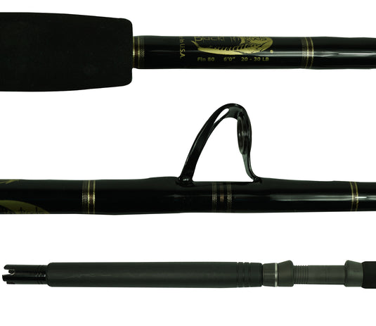 63 Limited Edition Black Out 20-30# Stand-up Rod (BLADE ONLY) – Blackfin  Rods