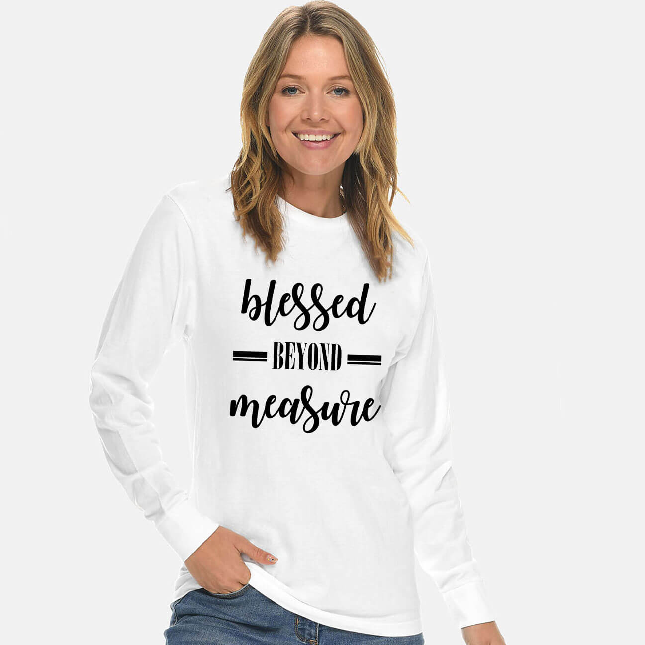 Blessed Beyond Measure Christian T Shirts – All Things By Faith