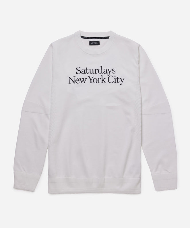 アパレルフィーゴメンズ【美品】SATURDAYS NYC サタデーズNYCワッフルニット Mサイズ相当