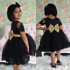 Black and Gold New Years Dress