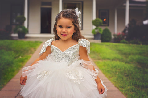 Girl pink first birthday flower girl pageant dress/ girl pink couture - My  Princess Atelier