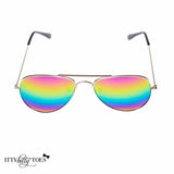 Mirrored Aviators for girls - girls gift guide - Itty Bitty Toes 