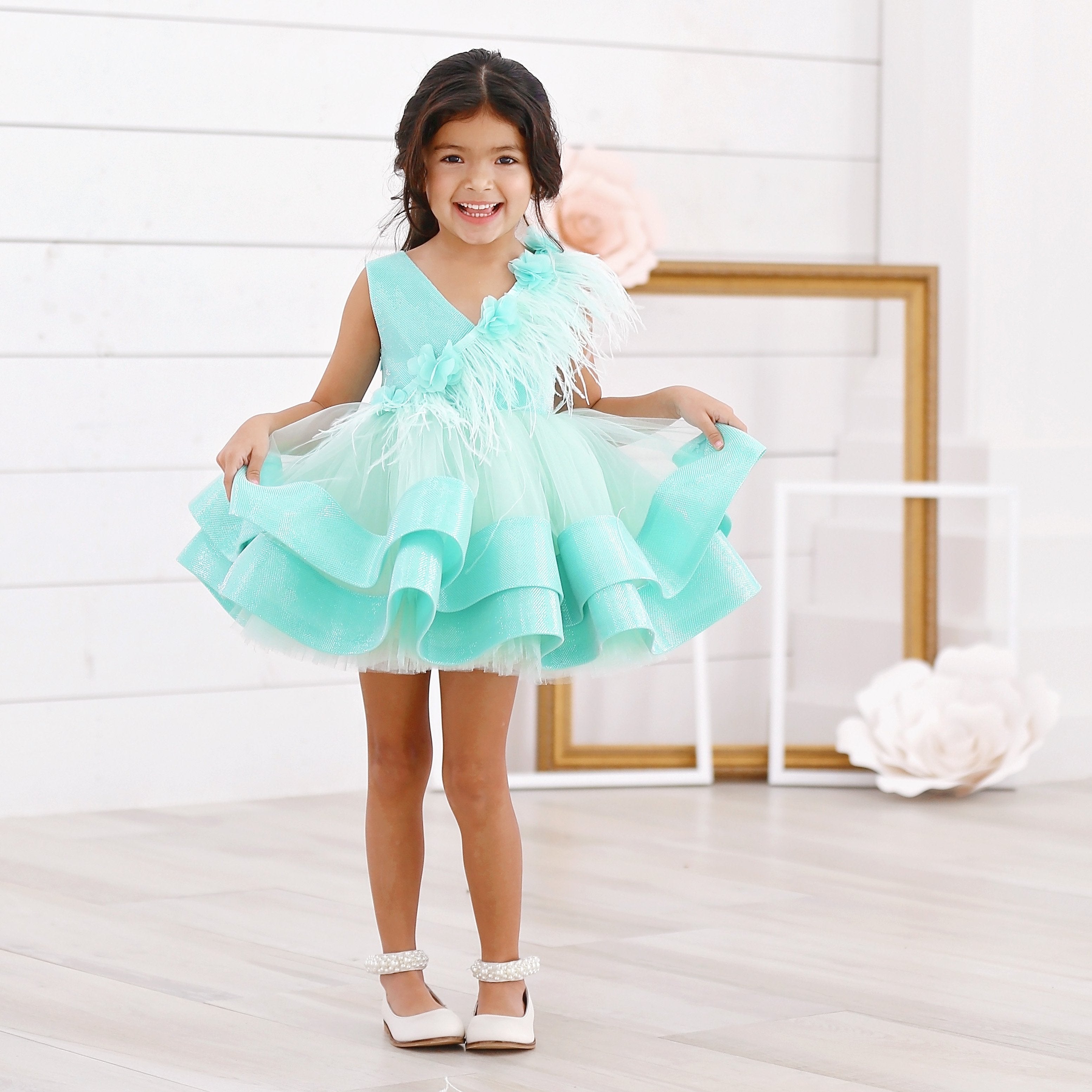 Baby Wedding Pageant Party Dress | Baby Dress Little Wedding - 1-5y Lace  Floral Dress - Aliexpress