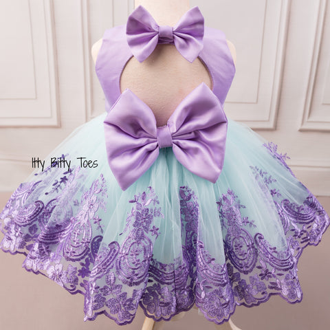 Purple Princess Dress for Girls