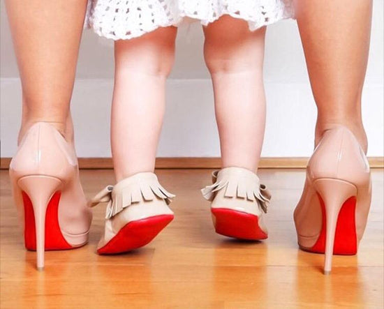 red bottom shoes for babies