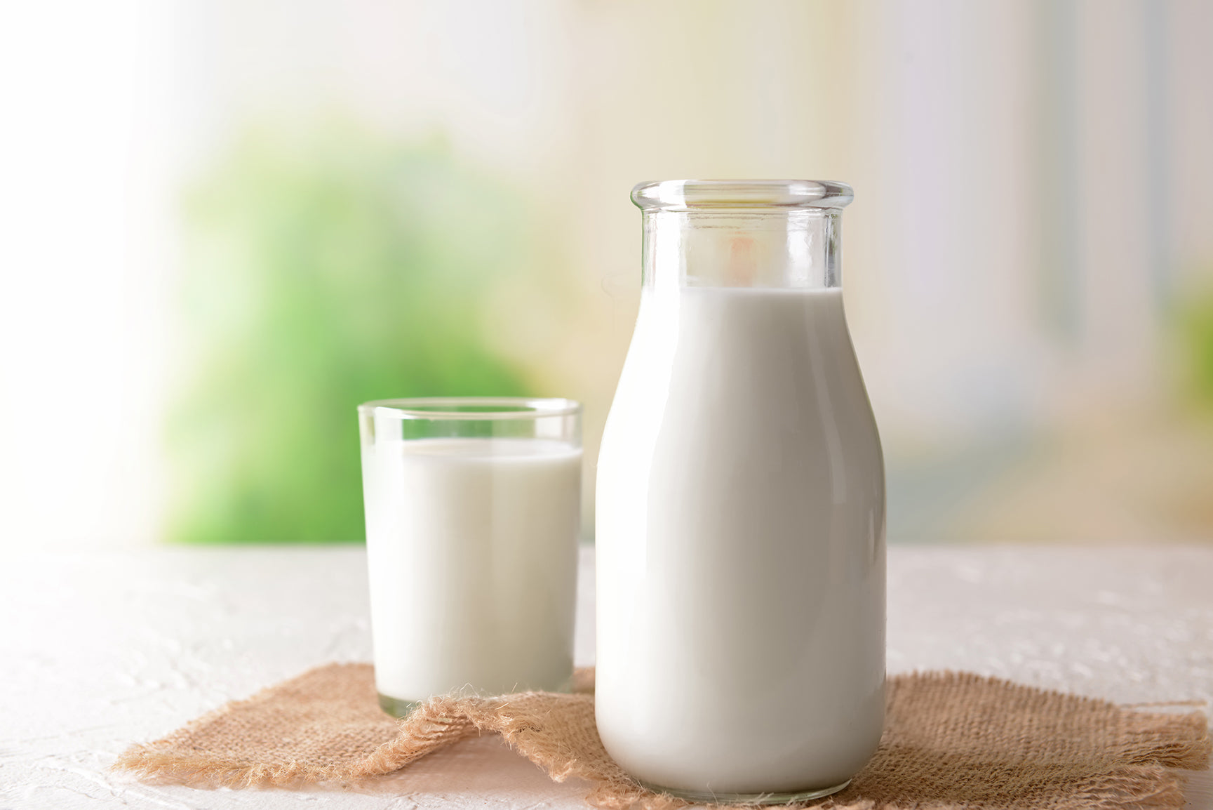 Milk contains small amounts of short-chain fatty acids