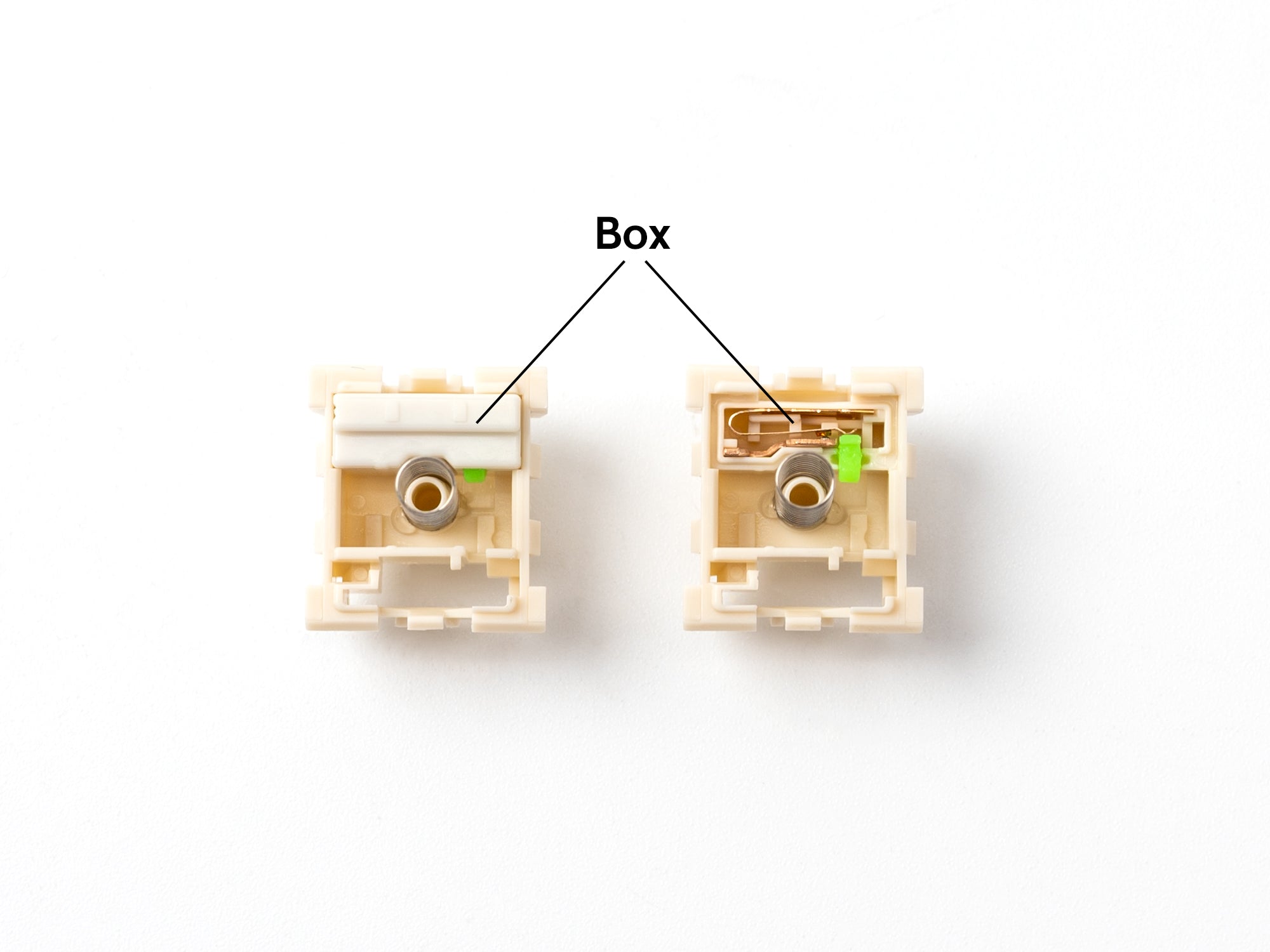 Kailh Box Cream Pro Switch Box Structure