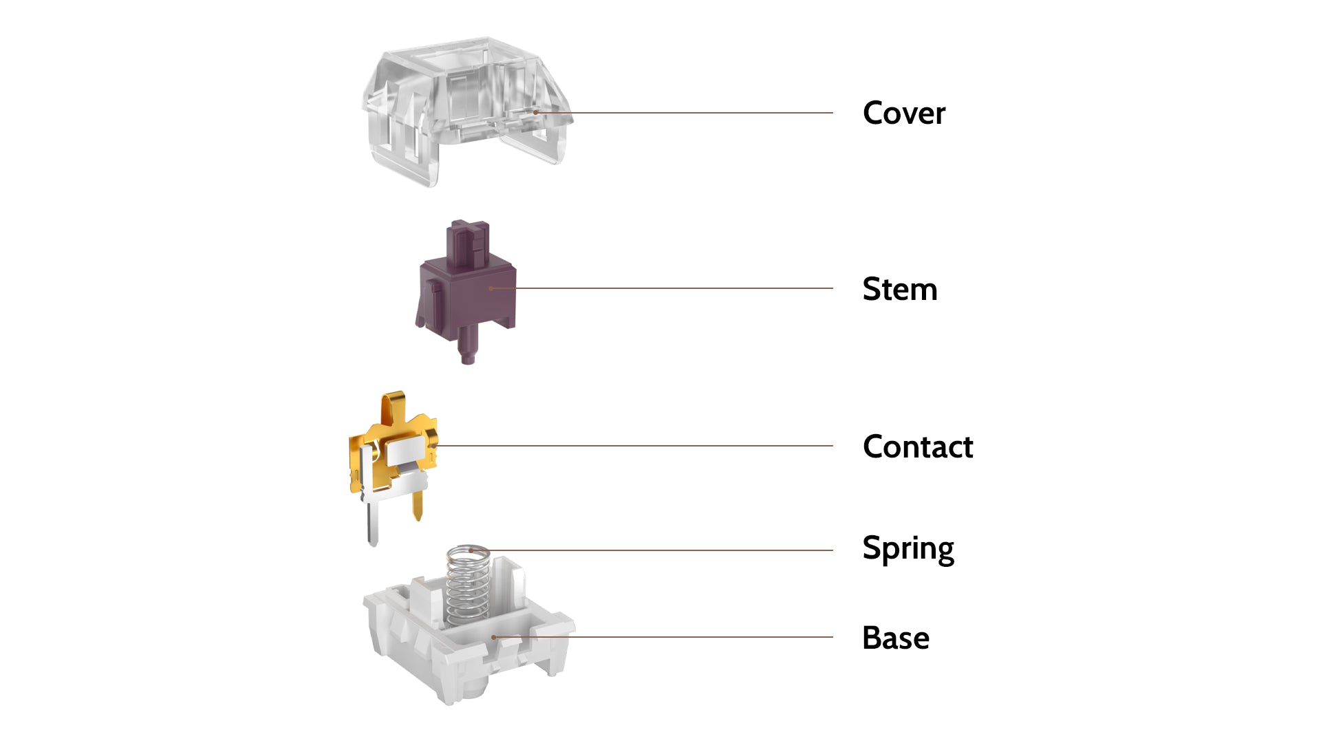 Kailh Speed Pro Heavy Switch Structure