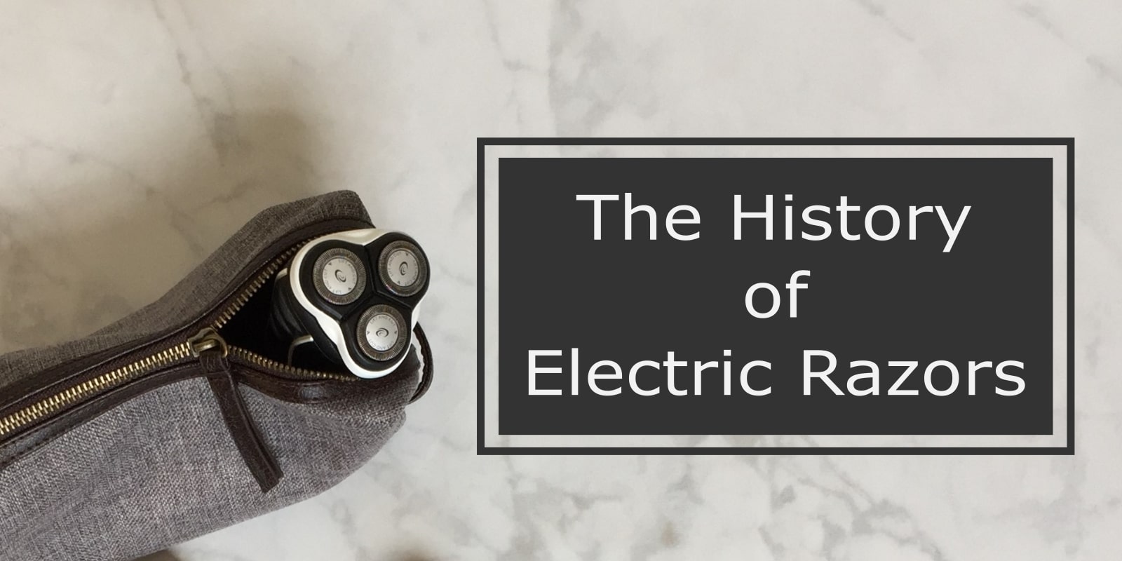 history of electric razors