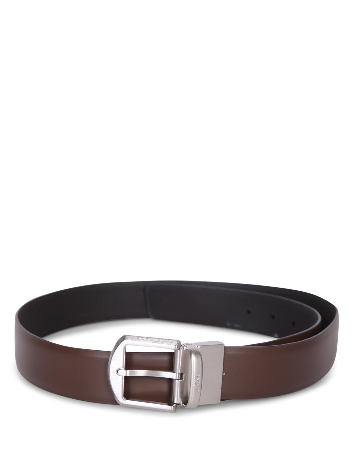 Reversible Belt Brown - DELLOGLIO product image