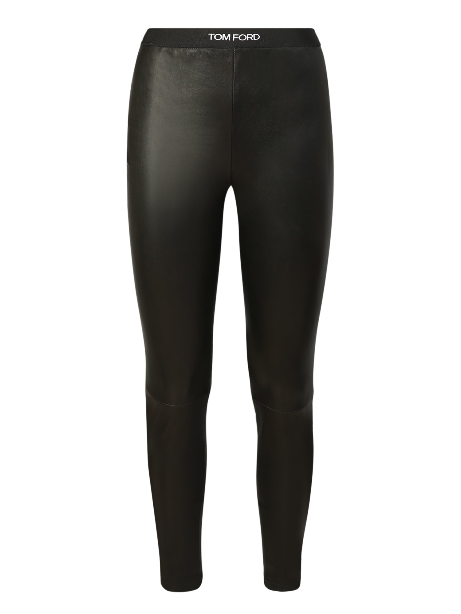 Leather - effect leggings – DELL'OGLIO