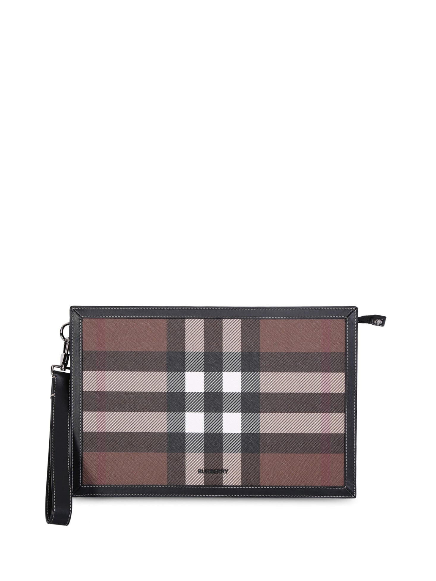 Tartan patterned slim bag – DELL'OGLIO