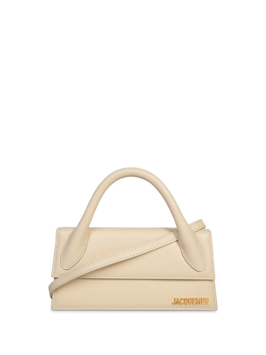 Jacquemus Le Chiquito Long Leather Tote Bag - Neutrals