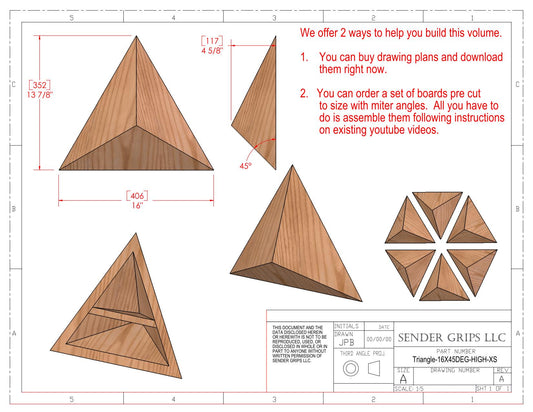 533px x 412px - Triangular Pyramid Climbing Volume (X Small) 16\