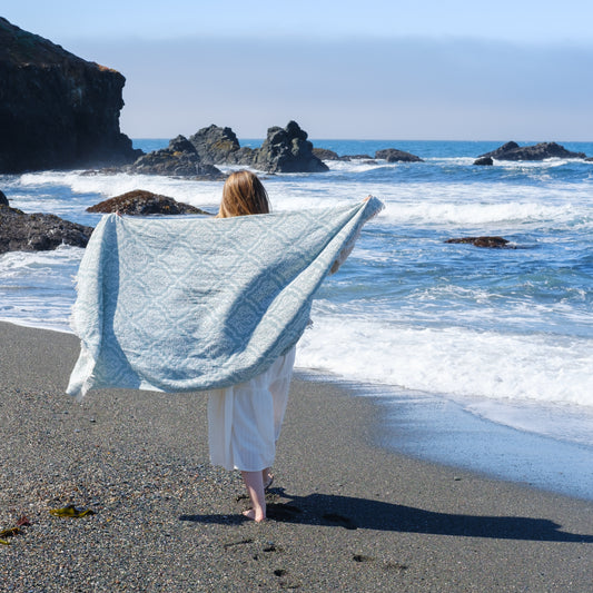 Combed Turkish Cotton Towel Set in Ivory color – Moon Mountain