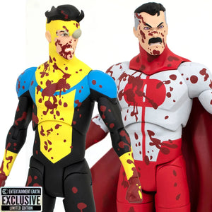 Invincible Bloody Omni-Man and Invincible Deluxe Action Figure 2-Pack - Entertainment Earth Exclusive - Celestial Drift