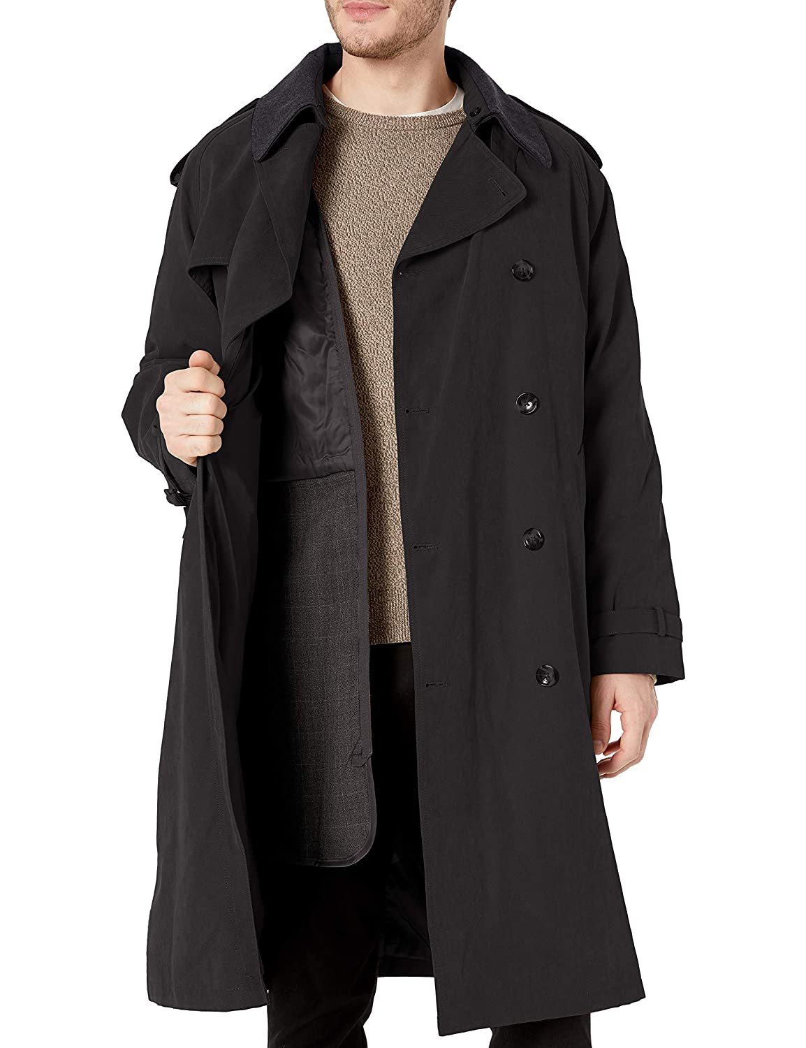 Hart schaffner marx on sale burnett trench coat