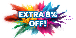 extra 8% off