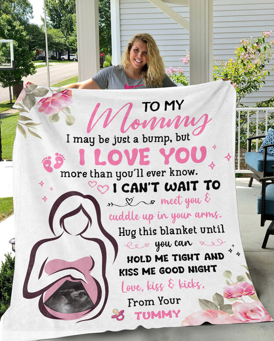 Long Distance Letter To Mom Blanket, Long Distance Mother's Day Gifts, Long  Distance Gifts For Mom From Daughter - Best Personalized Gifts For Everyone