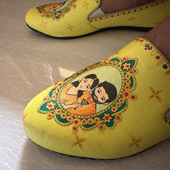 Custom-caricatured-Moccasins-For-Special-Occasions-Twinning-Wedding