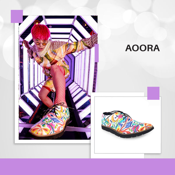 Aoora In Kanvas Boots