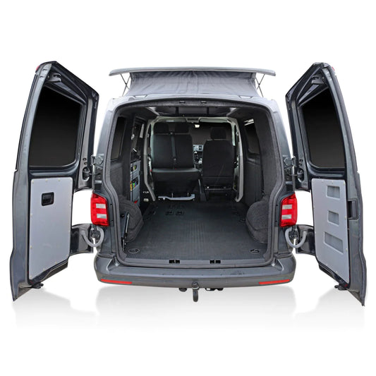Kiravans Drehkonsole für Doppelsitz VW T5/T6 – Vanstudio