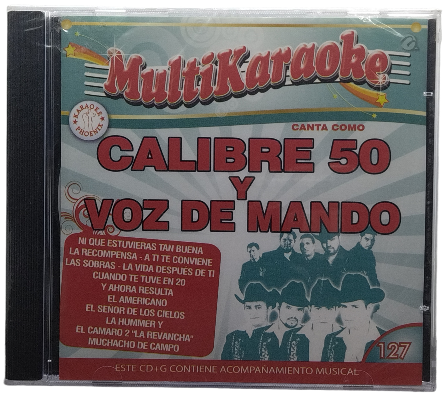 multi karaoke - canta como calibre 50 y voz de mando – Discofertas