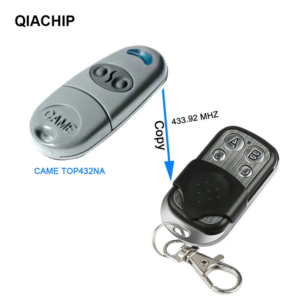 5pcs10pcs 433MHz Remote Control 4CH Car Key Garage Door Gate Opener Remote Control Duplicator Electronic Gate Control Duplicator