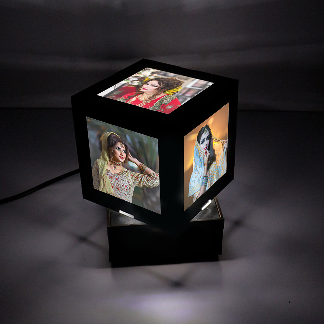 Rotating Cube Lamp