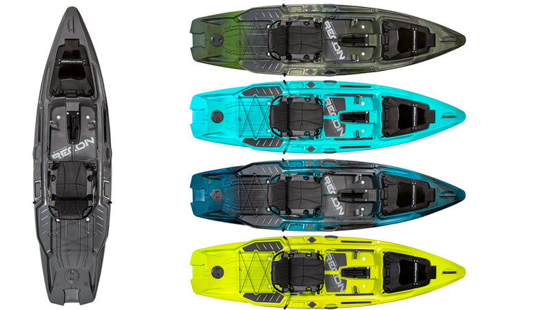 recon-120-sit-on-top-kayak helix drive ready large storage hatch 