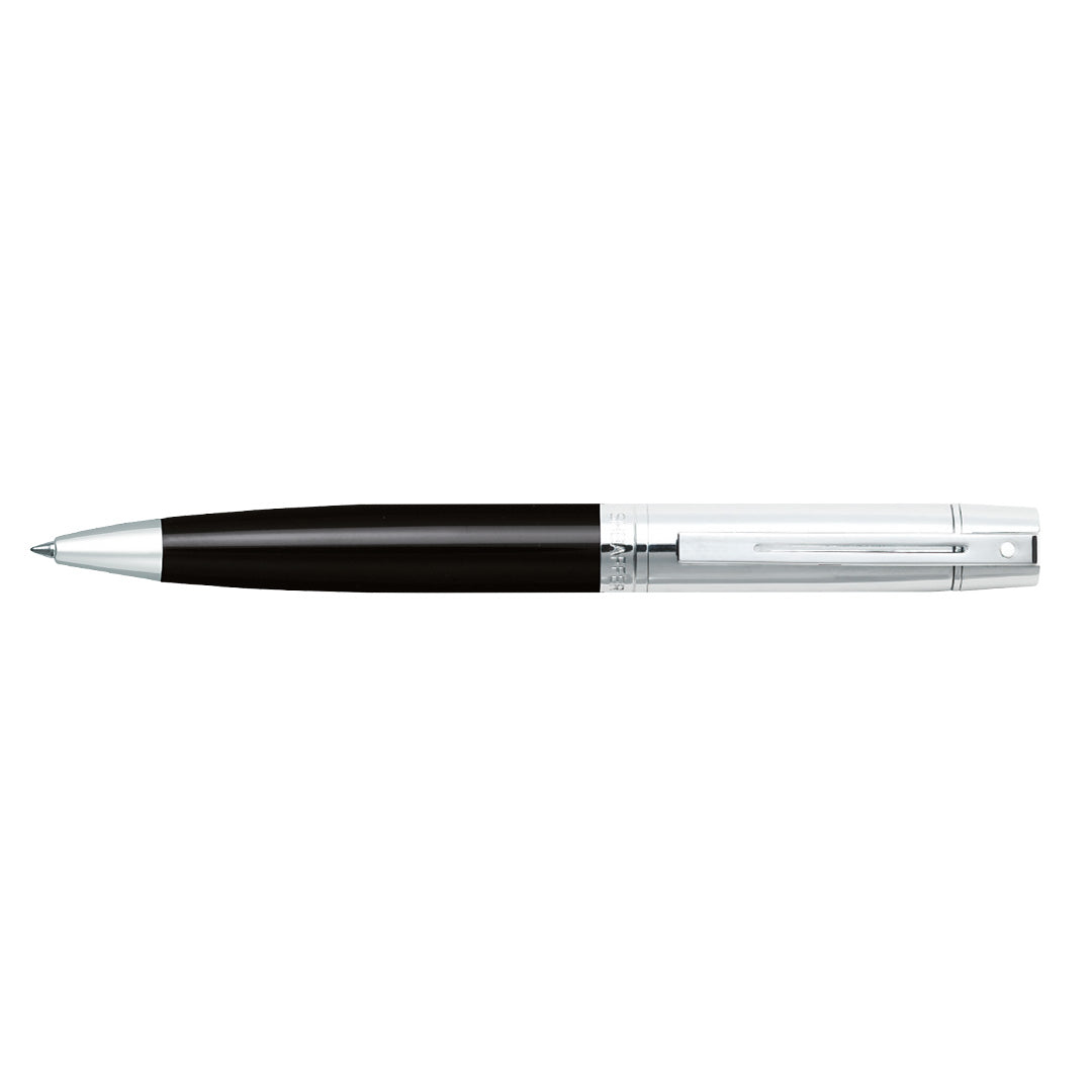 Sheaffer® 300 9325 Glossy Black Ballpoint Pen With Gold-tone Trim