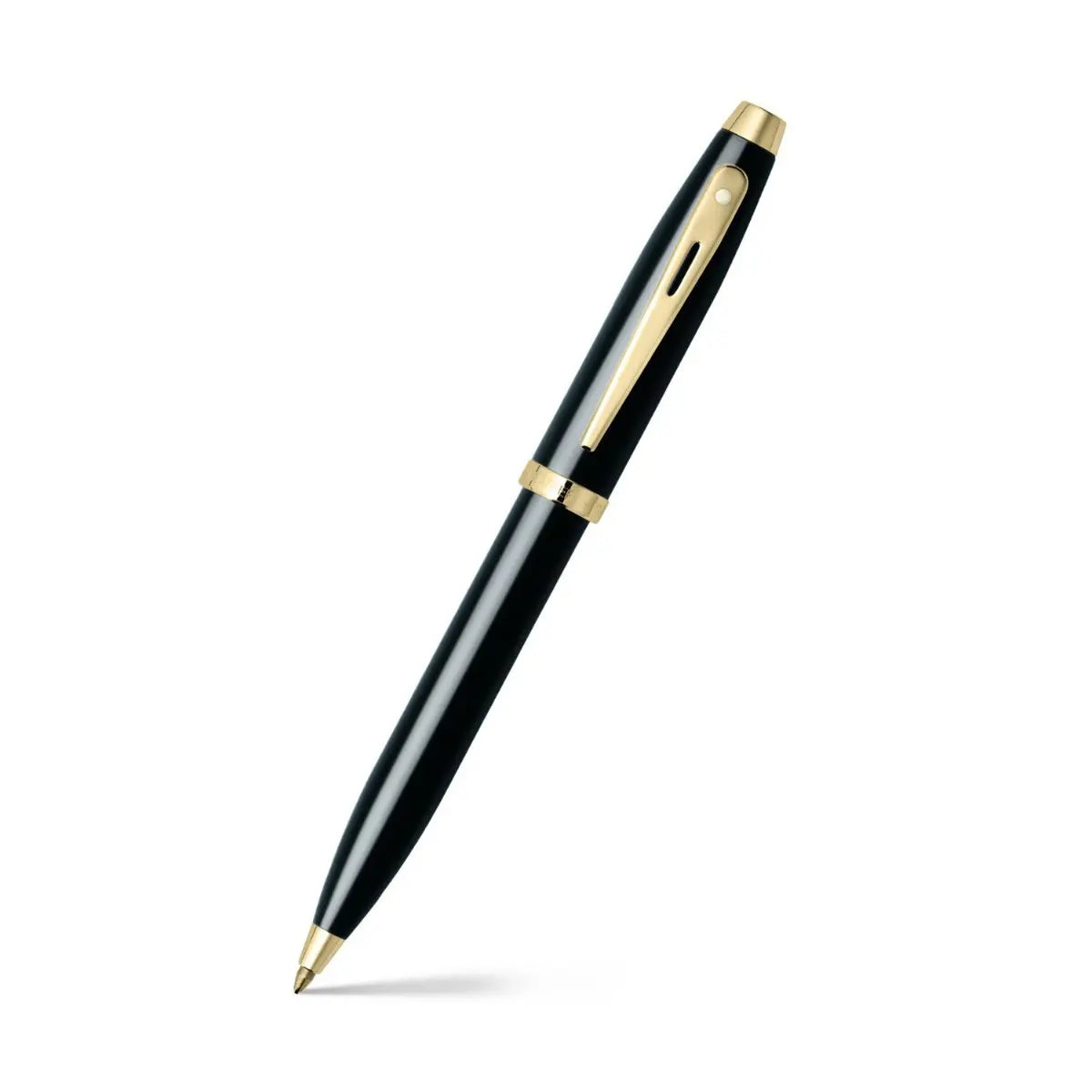 Sheaffer 100 Glossy Black with Gold Trims Ballpoint Pen